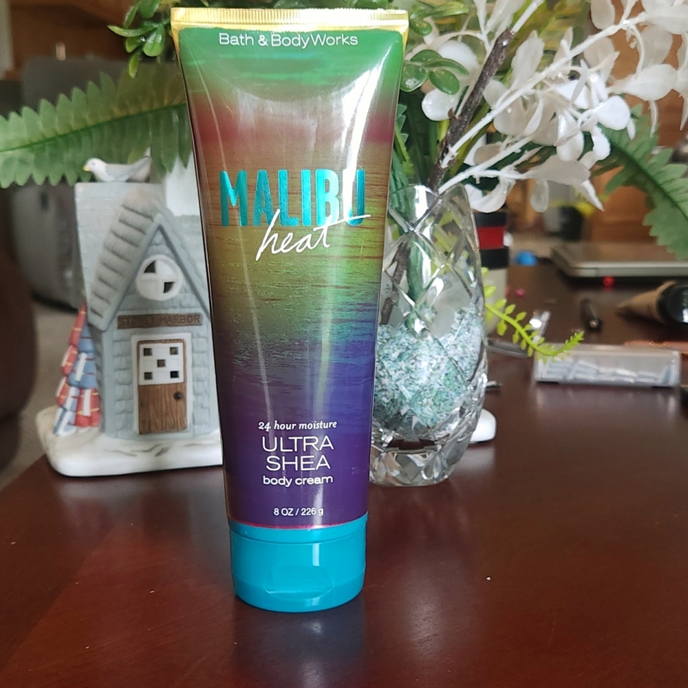 Bath & Body Works MALIBU HEAT Ultra Shea Body Cream Full Size New